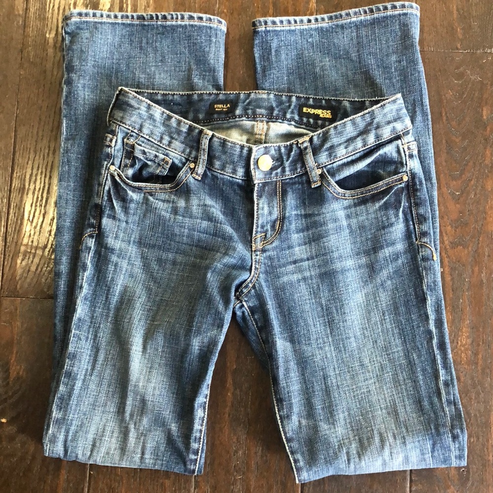Express Jeans Size 2 Embellished Stella Jeans